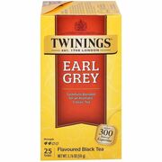 Twinings of London Earl Grey Black Tea Bag - Black Tea - 25 Cup - 25 / Box TWG09183