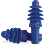 Howard Leight AirSoft Uncorded Earplug - Noise Protection - Thermoplastic Elastomer (TPE) - Blue - Uncorded, Comfortable - 100 / Box HOWDPAS1