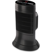 Honeywell Digital Ceramic Compact Heater - Ceramic - Electric - 750 W to 1500 W - 2 x Heat Settings - Timer - 1500 W - Oscillation - Tower - Black HWLHCE311V
