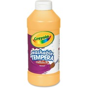 Crayola Artista II Washable Tempera Paints - Peach - 16 fl oz - Washable - 1 Each CYO543115033