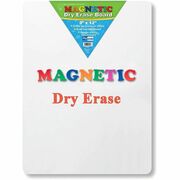 Flipside Magnetic Dry Erase Board - 9" (0.8 ft) Width x 12" (1 ft) Height - White Surface - Rectangle - Magnetic - 1 Each FLP10025