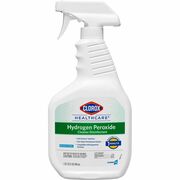 Clorox Healthcare Hydrogen Peroxide Cleaner Disinfectant Spray - 32 fl oz (1 quart) - Recommended For: Odor Remover - Disinfectant, Non-corrosive, Virucidal, Anti-bacterial - Clear - 1 Each CLO30828