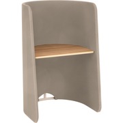 Safco Roam Touchdown Workstation - Beech Rectangle, Laminated Top - 34" Table Top Width x 24" Table Top Depth - 51.50" Height x 33" Width x 30" Depth - Assembly Required - 1 Each SAF1958DG