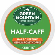 Green Mountain Coffee Roasters&reg; K-Cup Half-Caff Coffee - Compatible with Keurig Brewer - K-Cup - Half Caff - 24/Box - 4 / Carton GMT6999CT