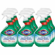 Clorox Clean-Up Multi-Surface Cleaner with Bleach - For Multi Surface - 32 fl oz (1 quart) - Original Scent - Recommended For: Stain Remover - Deodorize, Disinfectant, Easy to Use - Multi - 9 / Carton CLO31221CT