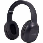 Maxell Bass 13 Wireless Headphones - Wireless - Bluetooth - 20 Hz to 20 kHz - Over-the-head, On-ear - Circumaural - Black MAX199793