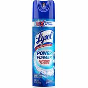 Lysol Power Foam Bathroom Cleaner - 24 fl oz (0.8 quart) - White Clear - 1 Each RAC02569