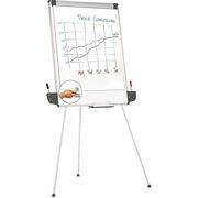 Universal Dry Erase Board - 29" (2.4 ft) Width x 41" (3.4 ft) Height - White Melamine Surface - 1 Each UNV43031
