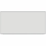 Universal Dry Erase Board - 96" (8 ft) Width x 48" (4 ft) Height - White Melamine Surface - Anodized Aluminum Frame - 1 Each UNV43627