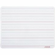 Universal Dry Erase Board - 11.8" (1 ft) Width x 8.8" (0.7 ft) Height - White Melamine Surface - 6 / Pack UNV43911