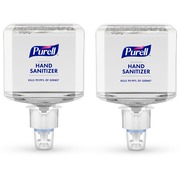 PURELL&reg; Advanced Hand Sanitizer Foam Refill - Clean Scent - 1.27 quart - Push Pump Dispenser - Kill Germs - Multipurpose - Clear - Hypoallergenic, Dye-free, Refillable - 2 / Carton GOJ505302