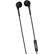 Maxell On-Earbud with MIC - Mini-phone (3.5mm) - Wired - Earbud - In-ear - 6 ft Cable - Black MAX199930