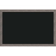 U Brands Magnetic Chalkboard - 36" (3 ft) Width x 24" (2 ft) Height - Decor Rustic Frame - Horizontal/Vertical - 1 Each UBR4549U0001