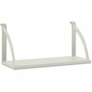 HON Verse HBV-VSH24 Shelf - x 24" Width x 12.8" Depth - Finish: Light Gray - Durable - For Workstation, Book, Binder, Office - 1 Each BSXVSH24GYGY