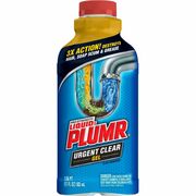 Liquid-Plumr Urgent Clear Pro-Strength Clog Remover - 17 fl oz (0.5 quart) - Blue Bottle - 1 Each CLO30548