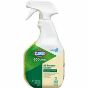 CloroxPro™ EcoClean All-Purpose Cleaner Spray - 32 fl oz (1 quart) - Bio-based, Paraben-free, Dye-free, Phthalate-free, Chemical-free, Fume-free, Residue-free - Green, White - 1 Each CLO60276