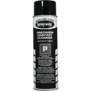 Sprayway P1 Precision Contact Cleaner - For Electrical Contact, Electronic Equipment - 13.50 fl oz - Non-corrosive, Non-staining, Quick Drying, Residue-free - Black - 1 Each CGCSW293