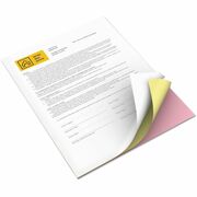 Xerox Revolution Carbonless Paper - Multipurpose - Letter - 8 1/2" x 11" - Carbonless - Pink, Canary, White - 5010 / Carton XER3R12854