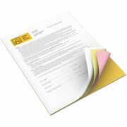 Xerox Revolution Carbonless Paper - Multipurpose - Letter - 8 1/2" x 11" - Carbonless - Goldenrod, Pink, Canary, White - 5000 / Carton XER3R12856