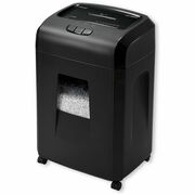 Universal 48120 Paper Shredder - Continuous Shredder - Micro Cut - 20 Per Pass - for shredding Paper, Staples, Paper Clip, Credit Card, Junk Mail, CD, DVD - 0.150" x 1.500" Shred Size - P-4 - 8 ft/min - 8.60" Throat - 20 Minute Run Time - 15 Minute Cool D UNV48120