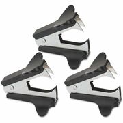 Universal Staple Remover - Plastic, Steel - Black - Comfortable Grip UNV00700VP