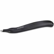 Universal Staple Remover - Plastic, Metal - Black - Comfortable Grip, Built-in Magnet - 1 Each UNV10700