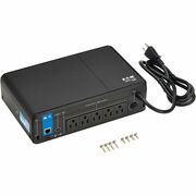 Tripp Lite series BC850RNC 850VA Desktop/Surface/Wall Mountable UPS - Desktop/Surface/Wall Mountable - 8 Hour Recharge - 1.70 Minute Stand-by - 120 V AC Input - 120 V AC Output - Single Phase - Pulse-width Modulated Sine Wave - USB - 5 x NEMA 5-15R Recept TRPBC850RNC