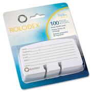 Rolodex Rotary File Petite Card Refills - For 2.25" x 4" Size Card - White ROL67553
