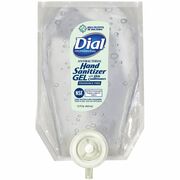 Dial Professional Hand Sanitizer Gel Refill - 15 fl oz - Bacteria Remover, Kill Germs, Yeast Remover, Mold Remover - Hand, Skin - Moisturizing - Clear - Fragrance-free, Dye-free, Anti-septic - 6 / Carton DIA12258CT