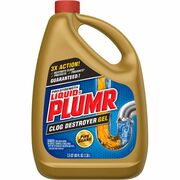 Liquid-Plumr Pro-Strength Clog Destroyer Gel - For Multipurpose - Gel - 80 fl oz (2.5 quart) - Biodegradable, Phosphorous-free, Unscented, Unclog - Multi - 6 / Carton CLO00228CT