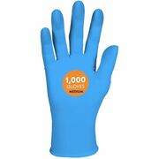KleenGuard G10 2Pro Nitrate Gloves - 6 mil Thickness x 9.50" Glove Length - Medium Size - For Right/Left Hand - Nitrile - Blue - Touchscreen Capable - Textured Fingertip, Latex-free, Recyclable, Comfortable - For Food, Healthcare, Industrial - 100 / Box ANS54422