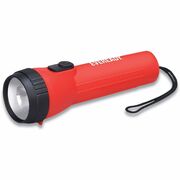 Eveready L25IN Industrial LED Flashlight - LED - 25 lm Lumen - 2 x D - Battery - Red - 1 Each EVEL25IN