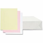 ICONEX Carbonless Paper - Letter - 8 1/2" x 11" - White, Canary, Pink - 5010 / Carton ICX90771004