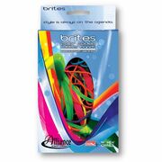 Alliance Rubber Brites Color-Coded Rubber Bands - Size: #16, #18, #19, #32, #33, #64 - Reusable, Elastic, Stretchable, Latex-free, Freezer Safe, Microwave Safe, Durable - Pink, Blue, Orange, Lime, Purple, Yellow - 1 Box ALL07706