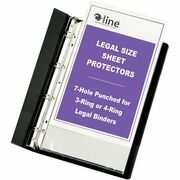 C-Line Legal Size Top Loading Sheet Protectors - For Legal 8 1/2" x 14" Sheet - 4 x Holes - Ring Binder - Clear - Polypropylene - 50 / Box CLI62047