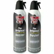 Falcon Dust-Off Jumbo Disposable Dusters - Ozone-safe, Moisture-free - Gray - 2 / Pack FALDPSJMB2