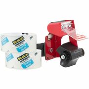 Scotch Heavy-Duty Shipping/Packaging Tape - 54.60 yd Length x 1.88" Width x 3.1 mil Thickness - 3" Core - Clear - Synthetic Rubber Resin - 3.10 mil - Dispenser Included - Pistol Grip Dispenser - Breakage Resistance, Tear Resistant, Split Resistant, Sliver MMM38502ST