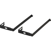 Officemate Adjustable Partition Hangers - x 7" Length - Metal - Black - 2 / Pair OIC21460