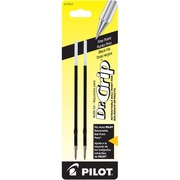 Pilot Retractable Pen Refills - 0.70 mm , Fine Point - Black Ink - 2 / Pack PIL77210