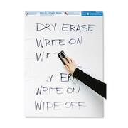 Rediform Write-On Cling Sheets - 35 Sheets - Plain - Glue - 27" x 34" Sheet Size - White Paper - Micro Perforated, Self-adhesive - 1 Each RED24391