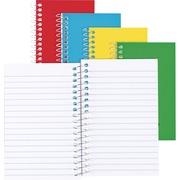 Rediform Spiralbound Memo Book - 60 Sheets - Spiral - 3" x 5" Sheet Size - Bright White Paper - Assorted Cover - 1 Each RED31220