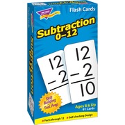 Trend Math Flash Cards - Learning - Educational - 91 / Box TEPT53103