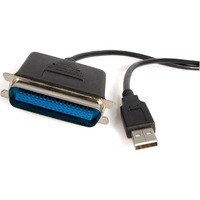 StarTech.com Parallel printer adapter - USB - parallel - 6 ft - 1 x Centronics Parallel - 1 x Type A Male