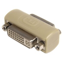 StarTech.com DVI-I Coupler / Gender Changer - F/F - 1 x DVI-I Female Video - 1 x DVI-I Female Video