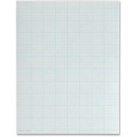 School Smart Graph Paper Pads with Chipboard Back, Letter Size