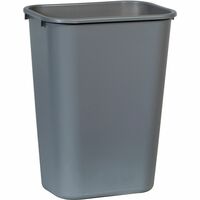 Rubbermaid Commercial 1971968 65 Gallon Brute Step-On Rollout Container - Gray