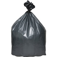 Vintage 284530G Slim Jim 23 Gallon Trash Can Liners / Garbage Bags, 28 x  45, 1.2 Mil, Gray - 100 / Case