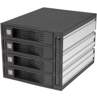 StarTech.com 4 Drive 3.5in Trayless Hot Swap SATA Mobile Rack Backplane - 4 x Total Bay - 4 x 3.5 Bay                                                                