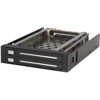 StarTech.com 2 Drive 2.5in Trayless Hot Swap SATA Mobile Rack Backplane - 2 x Total Bay - 2 x 2.5 Bay