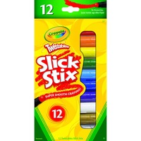 Crayola Set of Four Regular Size Crayons in Pouch - Red, Blue